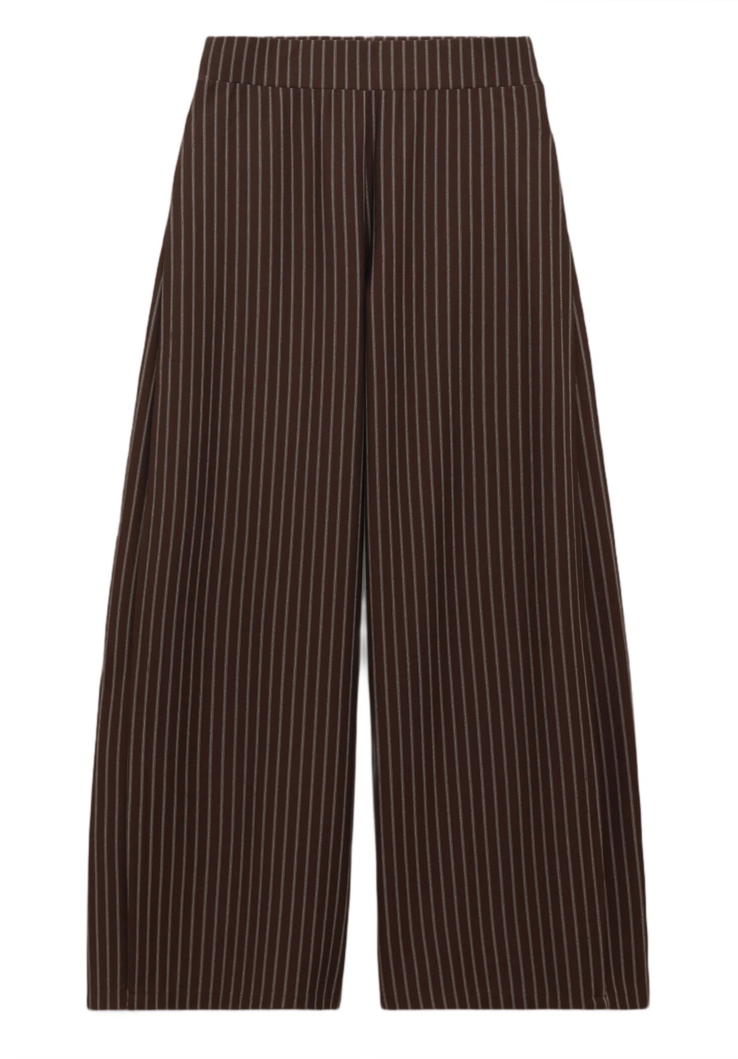 Women's Revyn Pinstripe Wide-Leg Pull-On Trousers
