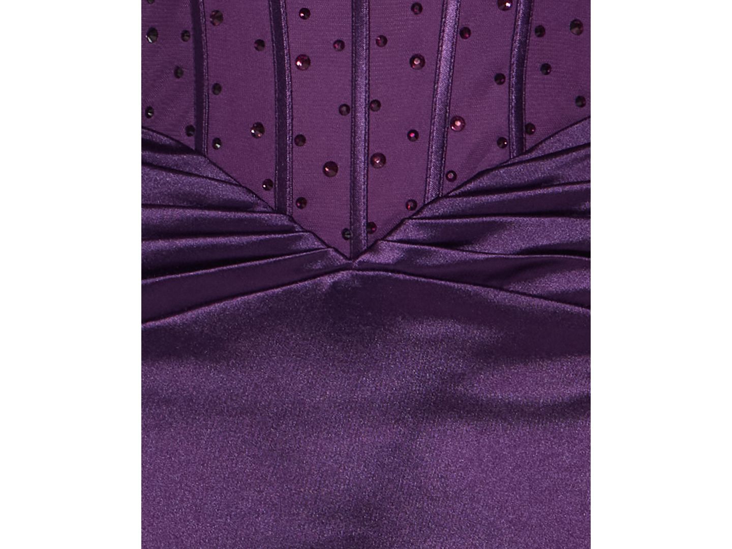 Женское платье Alex & Sophia Juniors' Strapless Corset-Inspired Satin, цвет: Светлый сливовый — фото 6