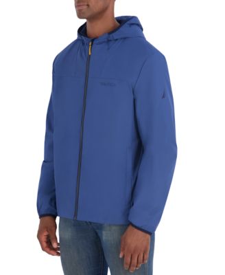 Nautica Men's Hooded Transitional Zip Front Jacket - Macy's