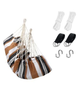 Outdoor Indoor Hanging Hammock Chair Lightweight Comfortable Weight Capacity