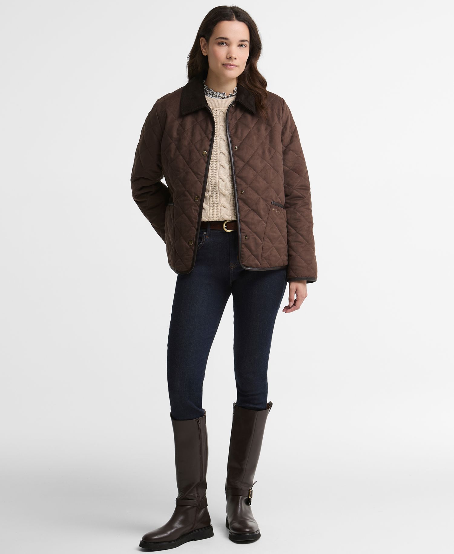 Women's Sonya Quilted Snap-Button Jacket