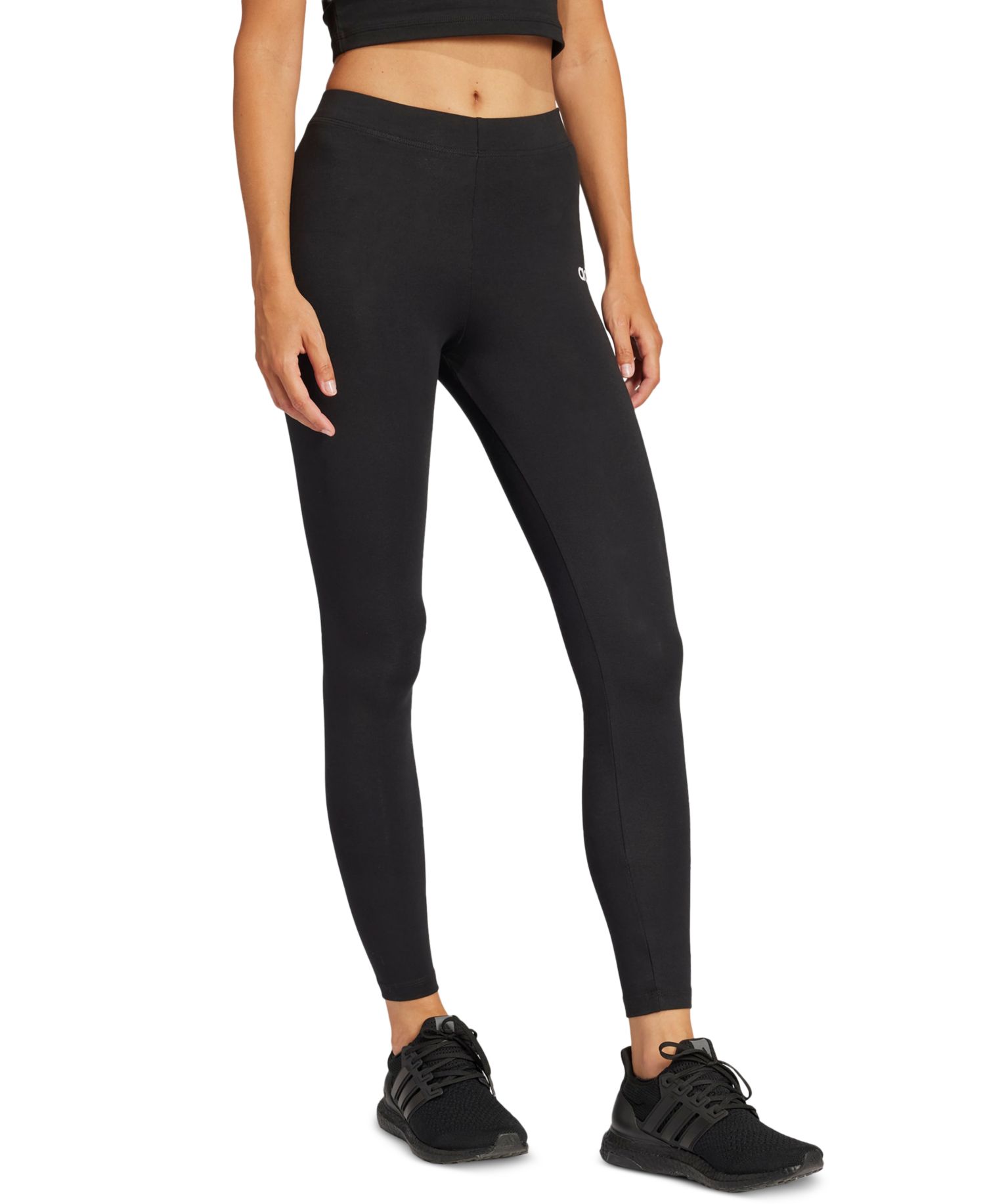 Women's Hip-Logo Full-Length Athletic Tights