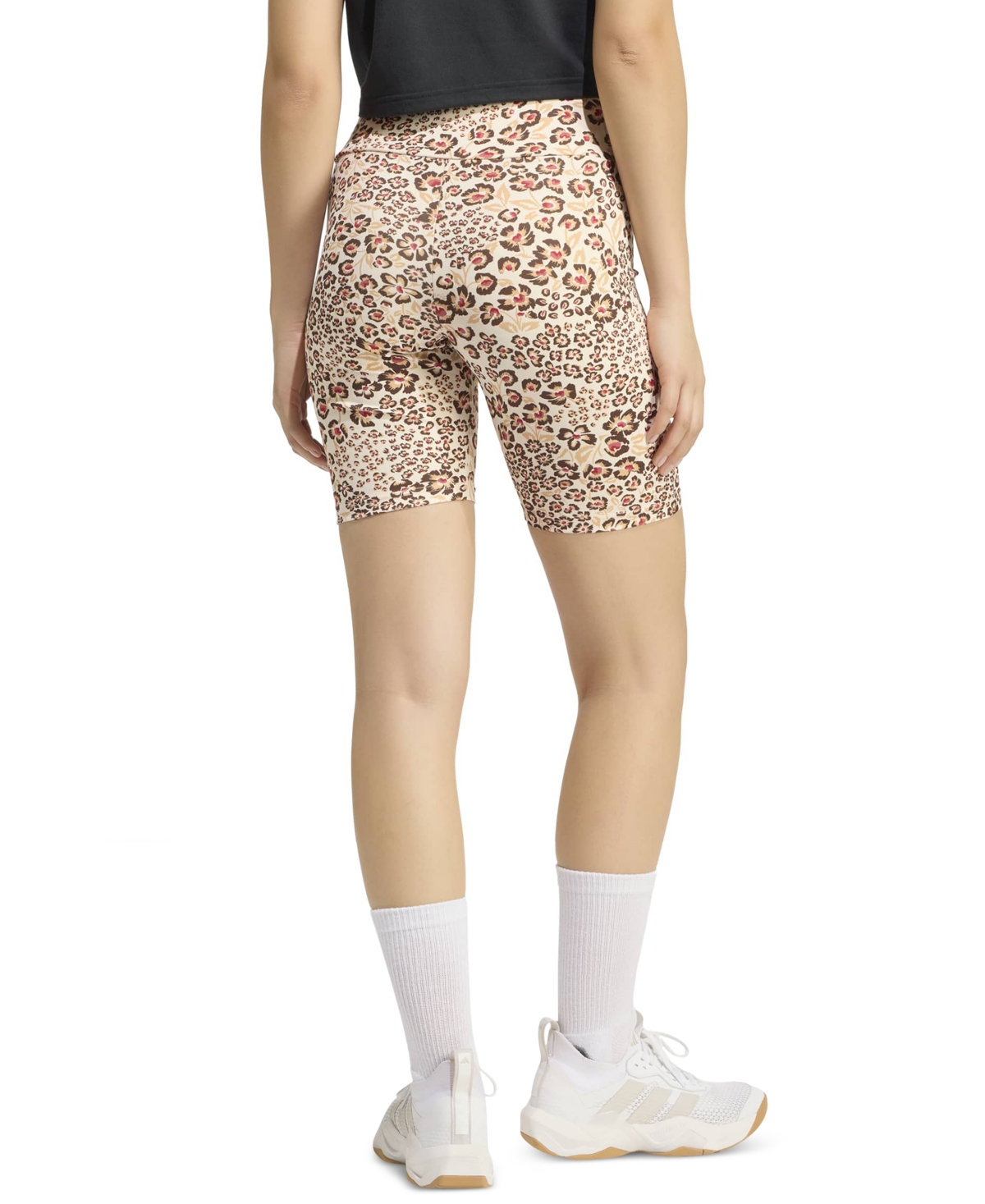 adidas Women's Farm Rio Mid-Rise Slim Bike Shorts, 7" Inseam