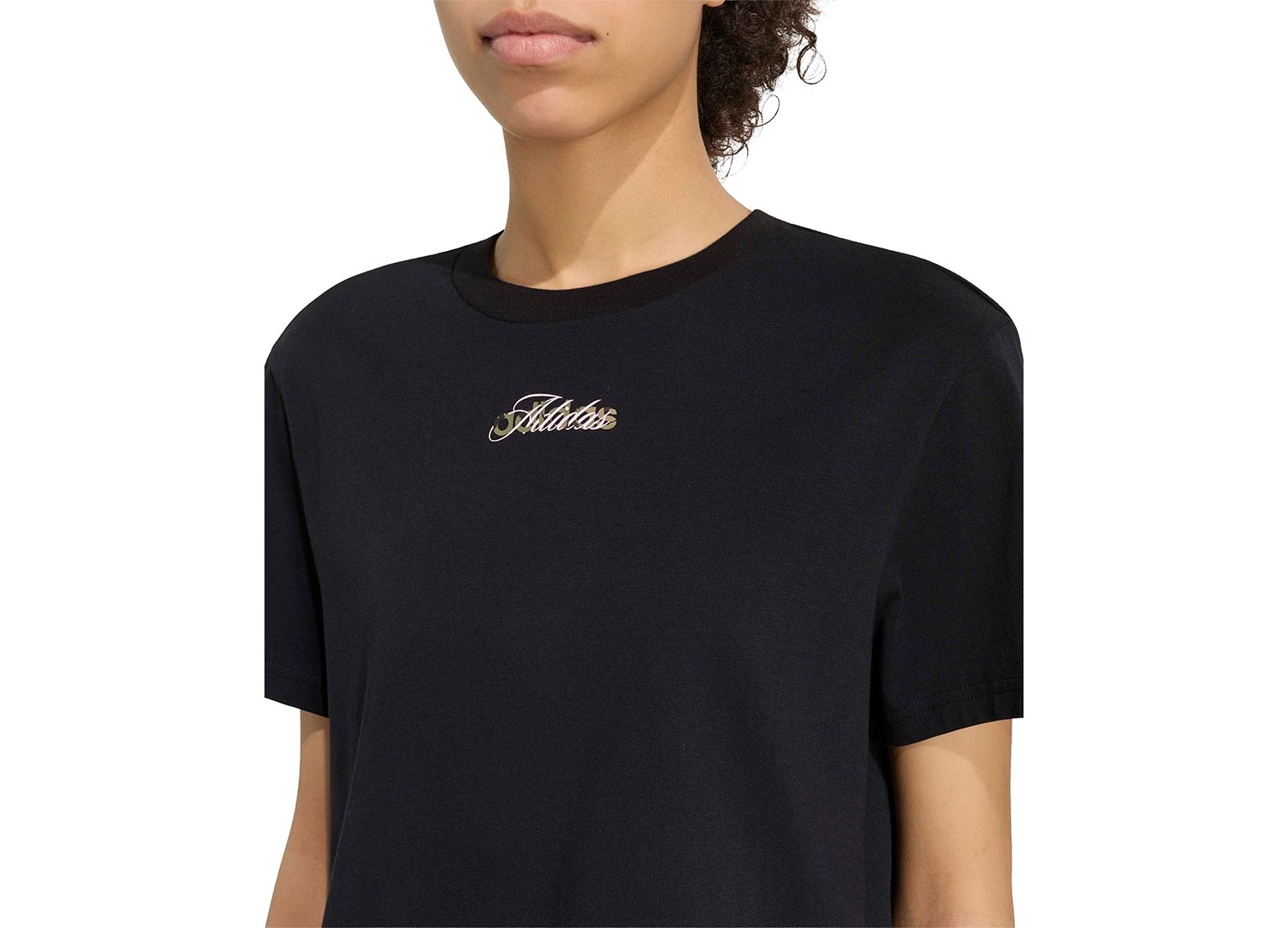 Women's Camo Graphic Loose-Fit Crewneck T-Shirt