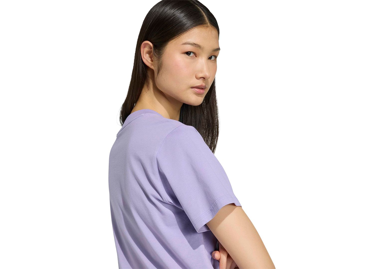 Plus Size Short-Sleeve Cotton Crewneck Logo T-Shirt
