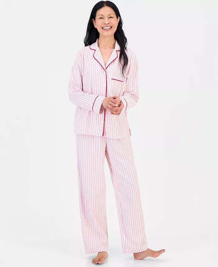 Women's 2-Piece Cotton Flannel Packaged Pajama set - thumbnail 7