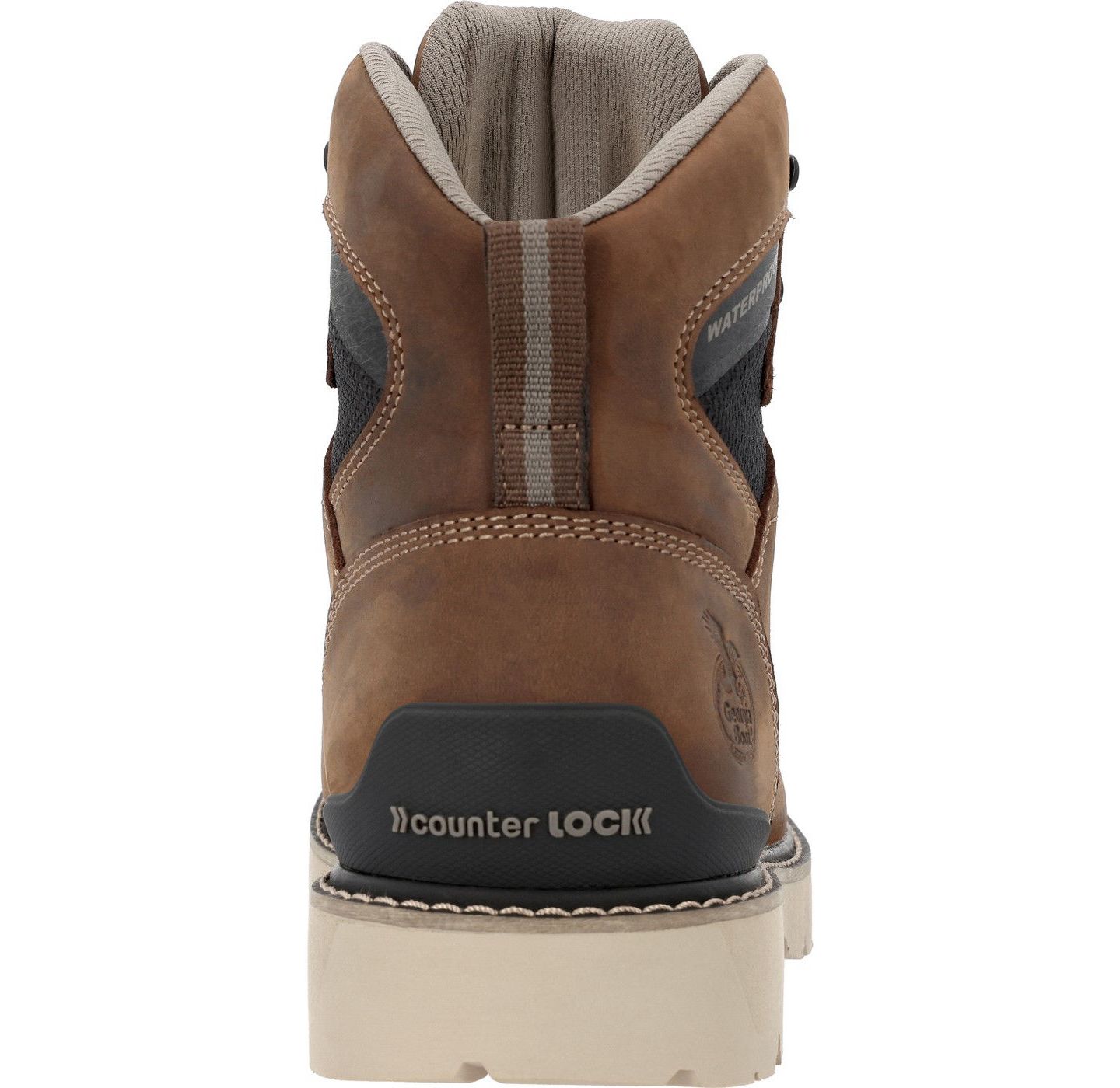 Мужские ботинки GEORGIA BOOT Carbon Flex 6" Moc-Toe Work Boot, цвет: Коричневый — фото 5