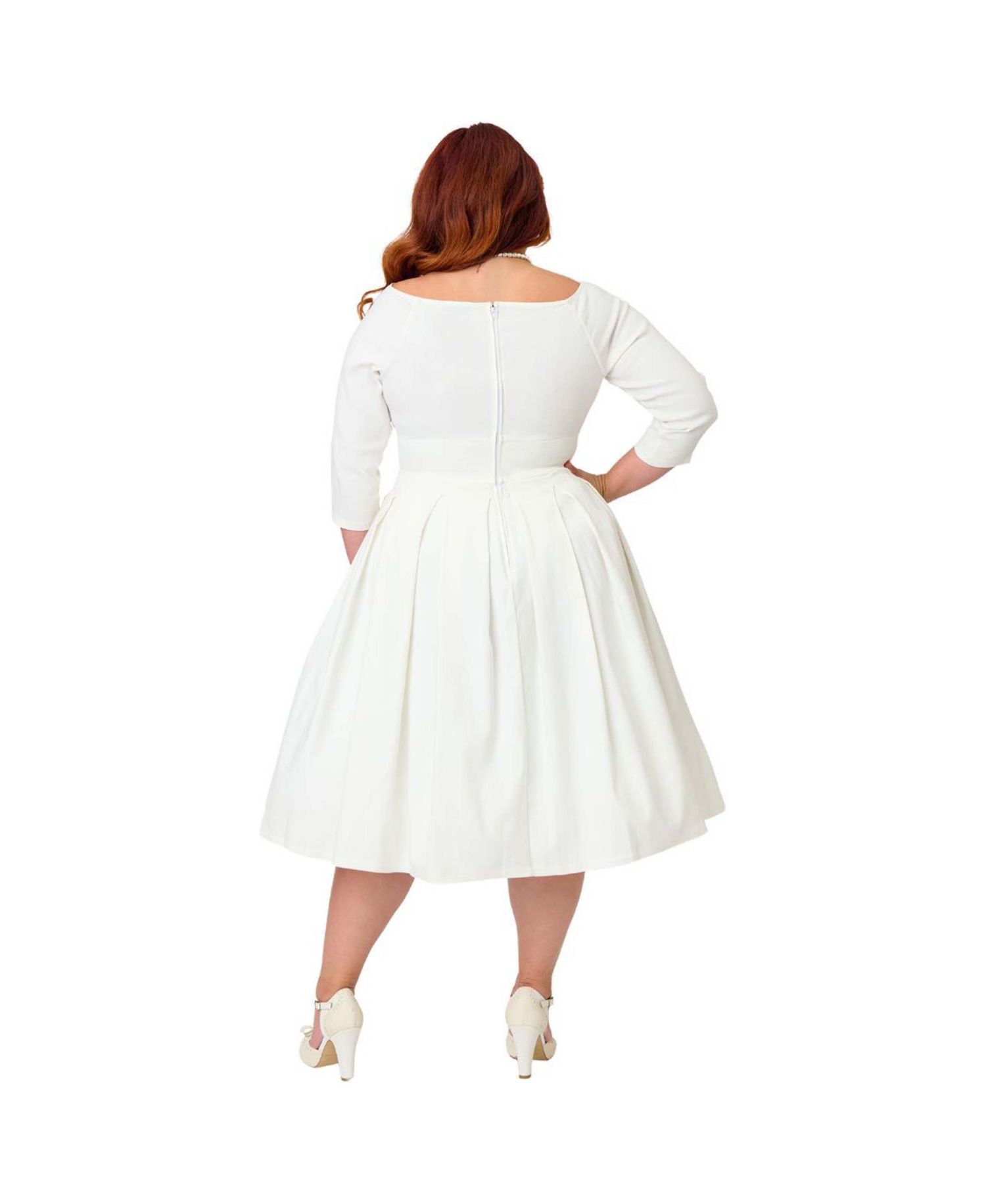 Plus Size 1950s Swing Dress