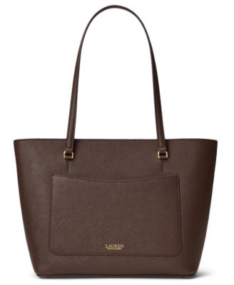 Crosshatch Leather Medium Karly Shopper Tote Handbag thumbnail 2