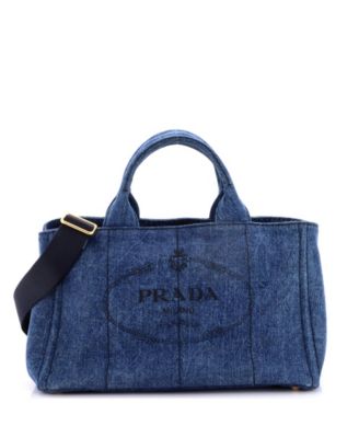 Medium Canapa Convertible Tote Denim