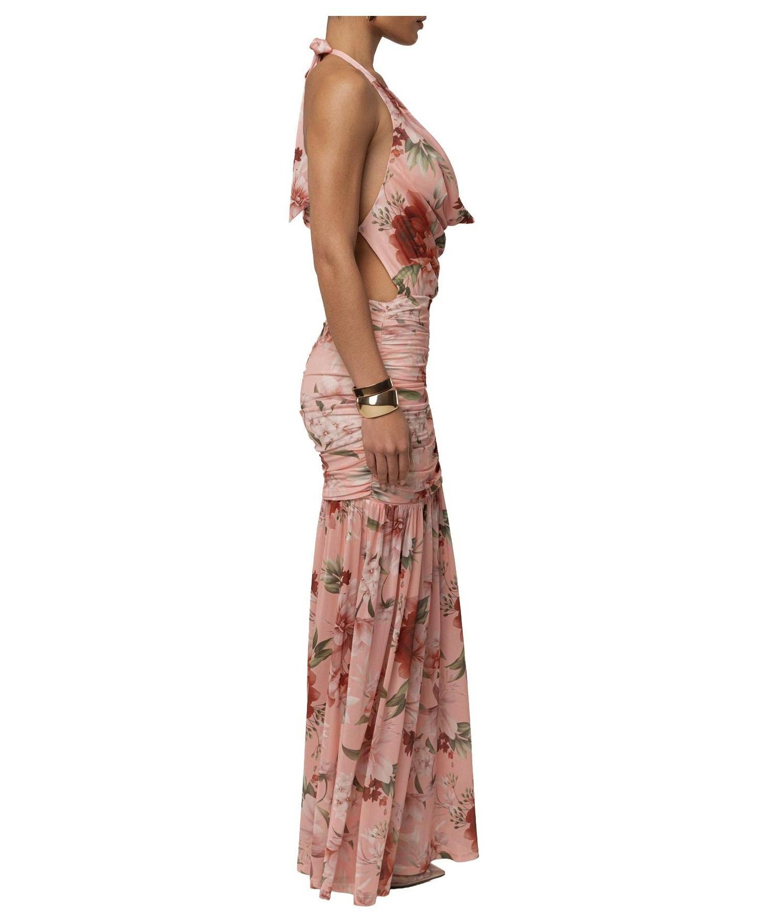 Women's Petals And Poetry Maxi Dress