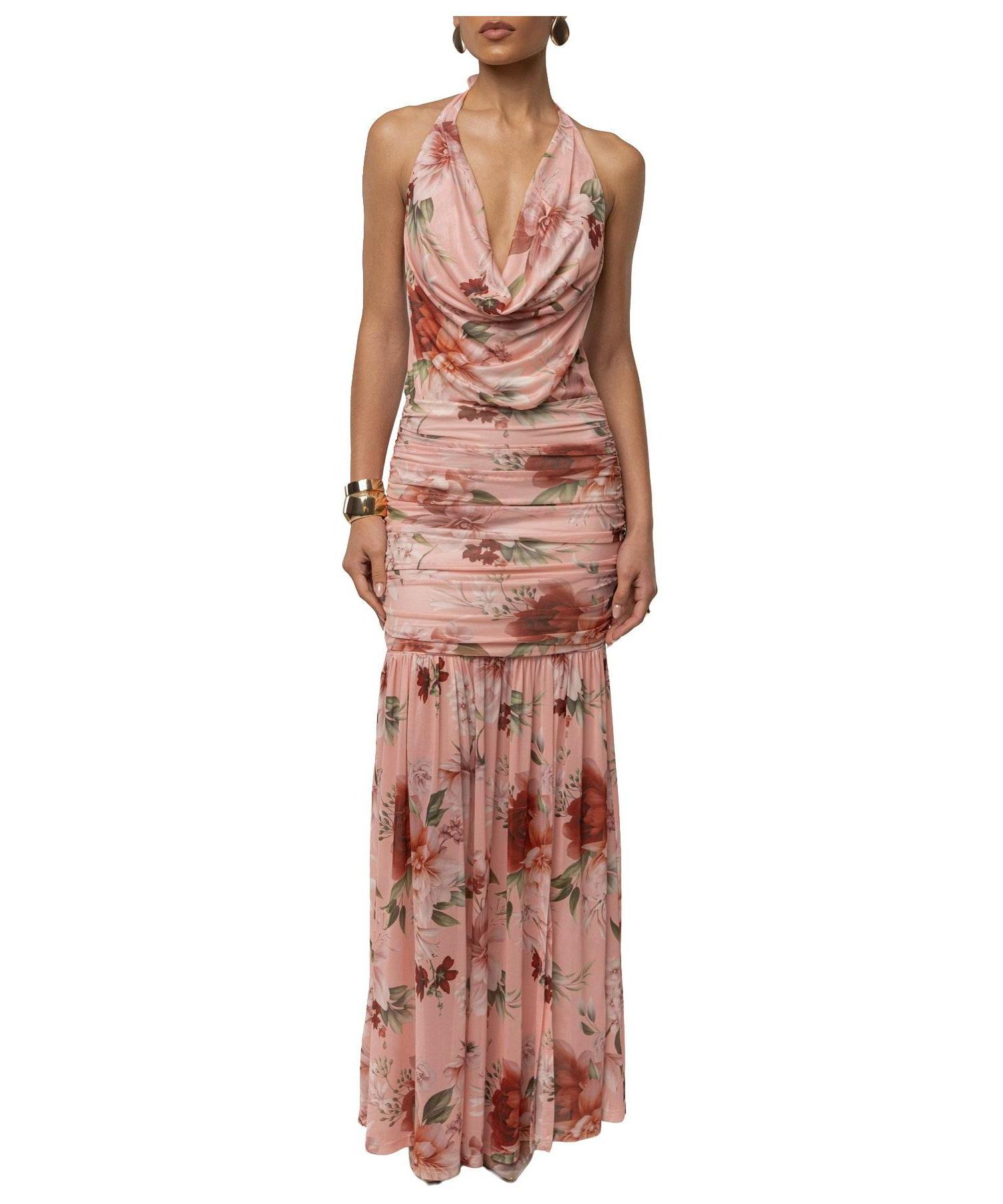 Women's Petals And Poetry Maxi Dress