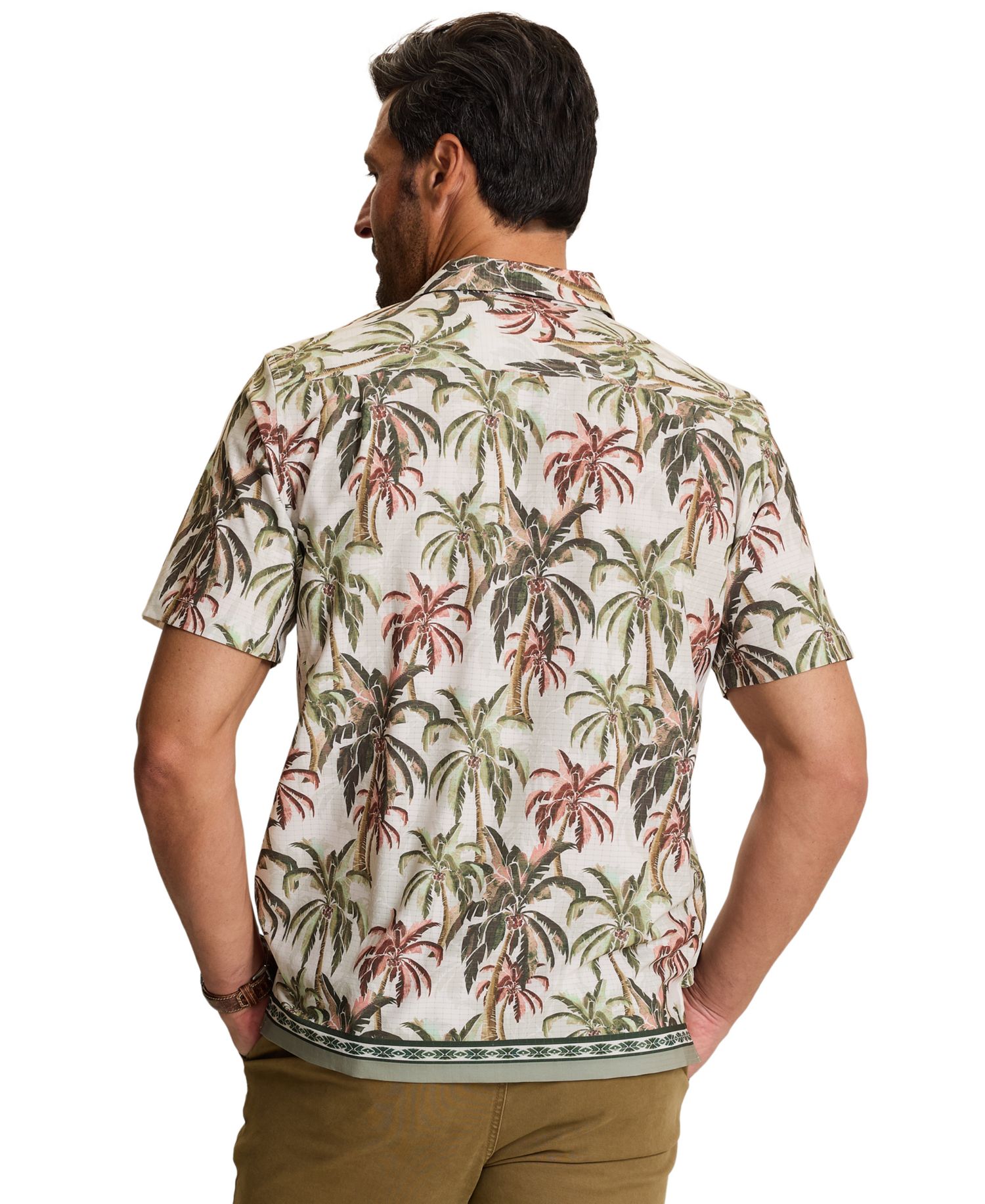 Men's Engineered Print Woven Shirt