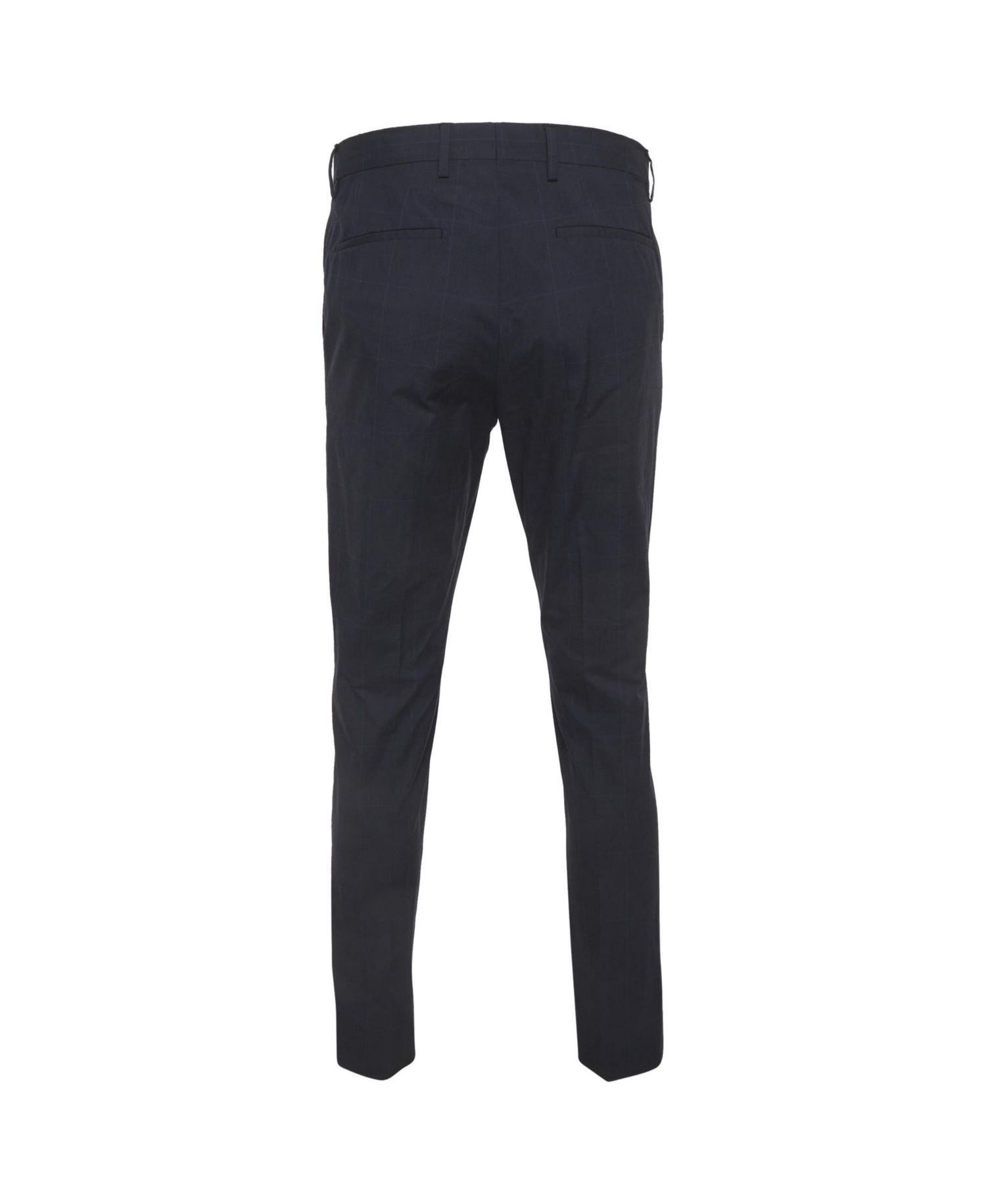 Men's Plaid Cotton Trousers