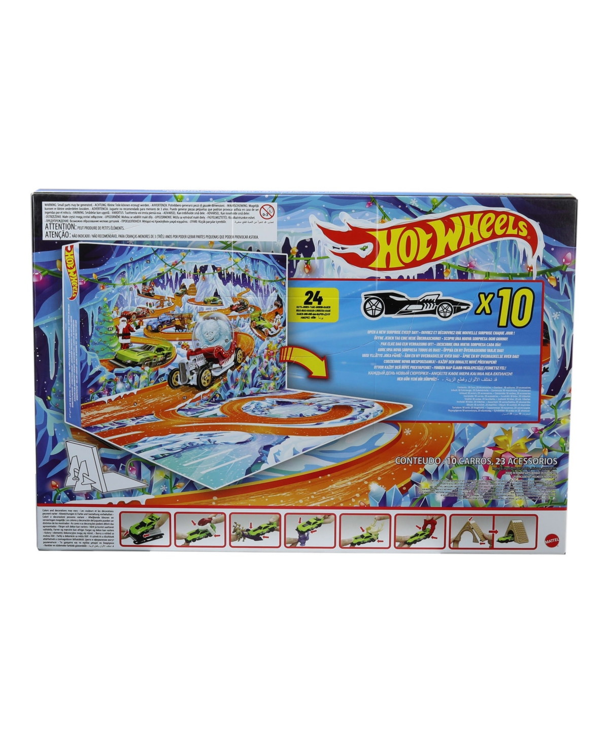 Hot Wheels 1:64 Scale Advent Calendar Set