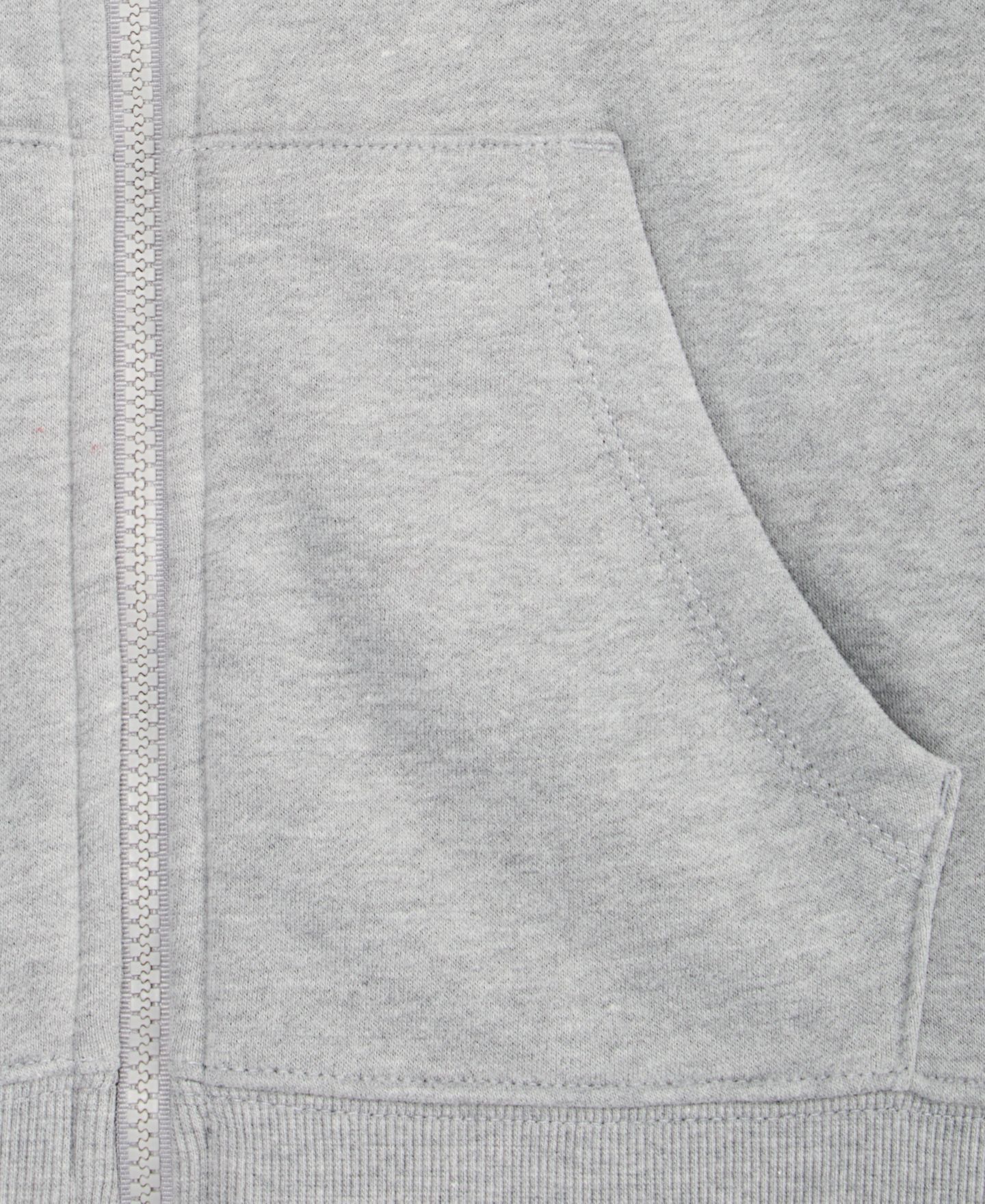 Худи Epic Threads Fleece Zip-Up для мальчиков, цвет: Серый — фото 4