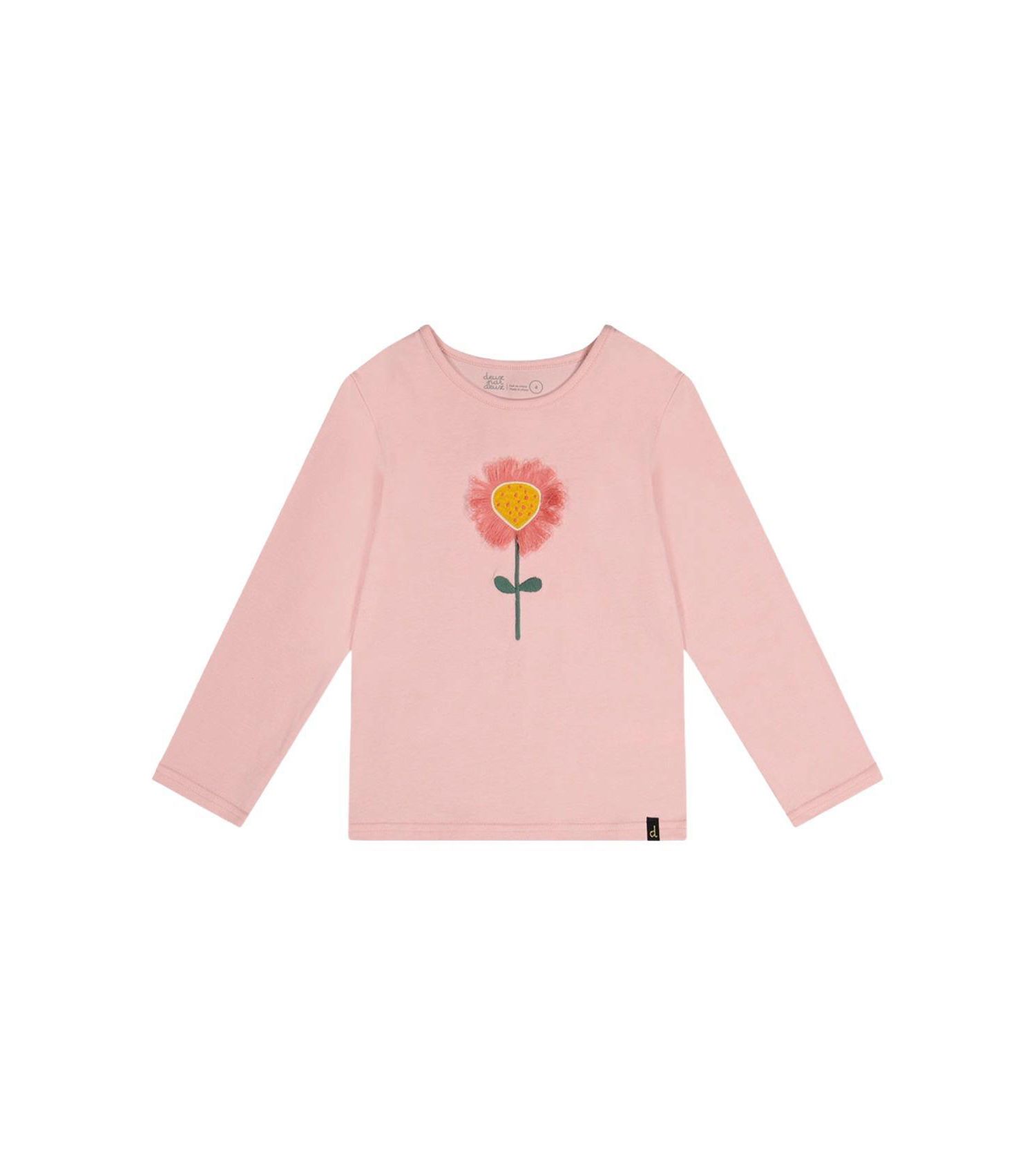 Little and Big Girl (6 -12)Long Sleeve Organic Cotton T-Shirt