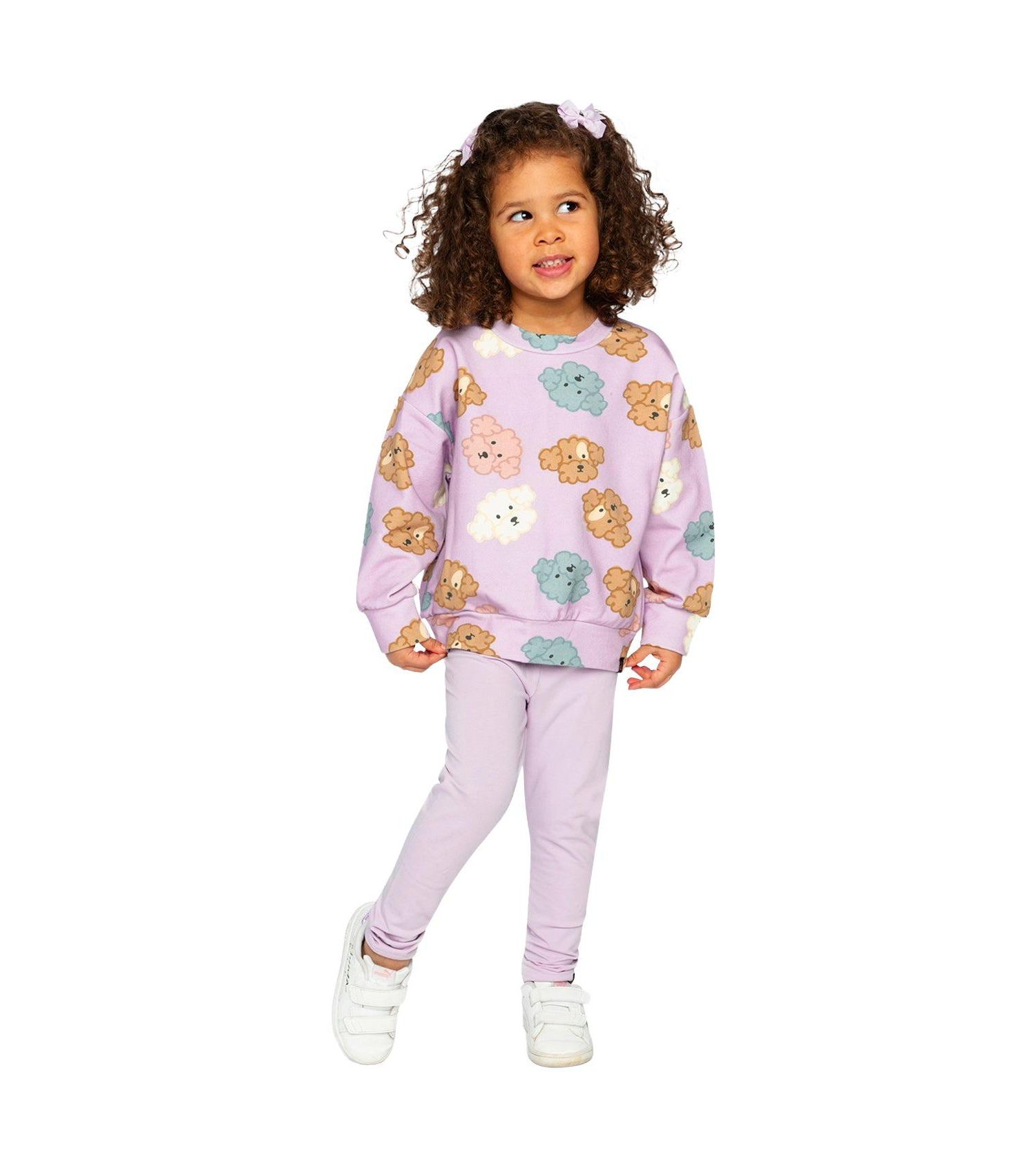 Big Girls 6Y- 12Y Cotton Leggings Lavender