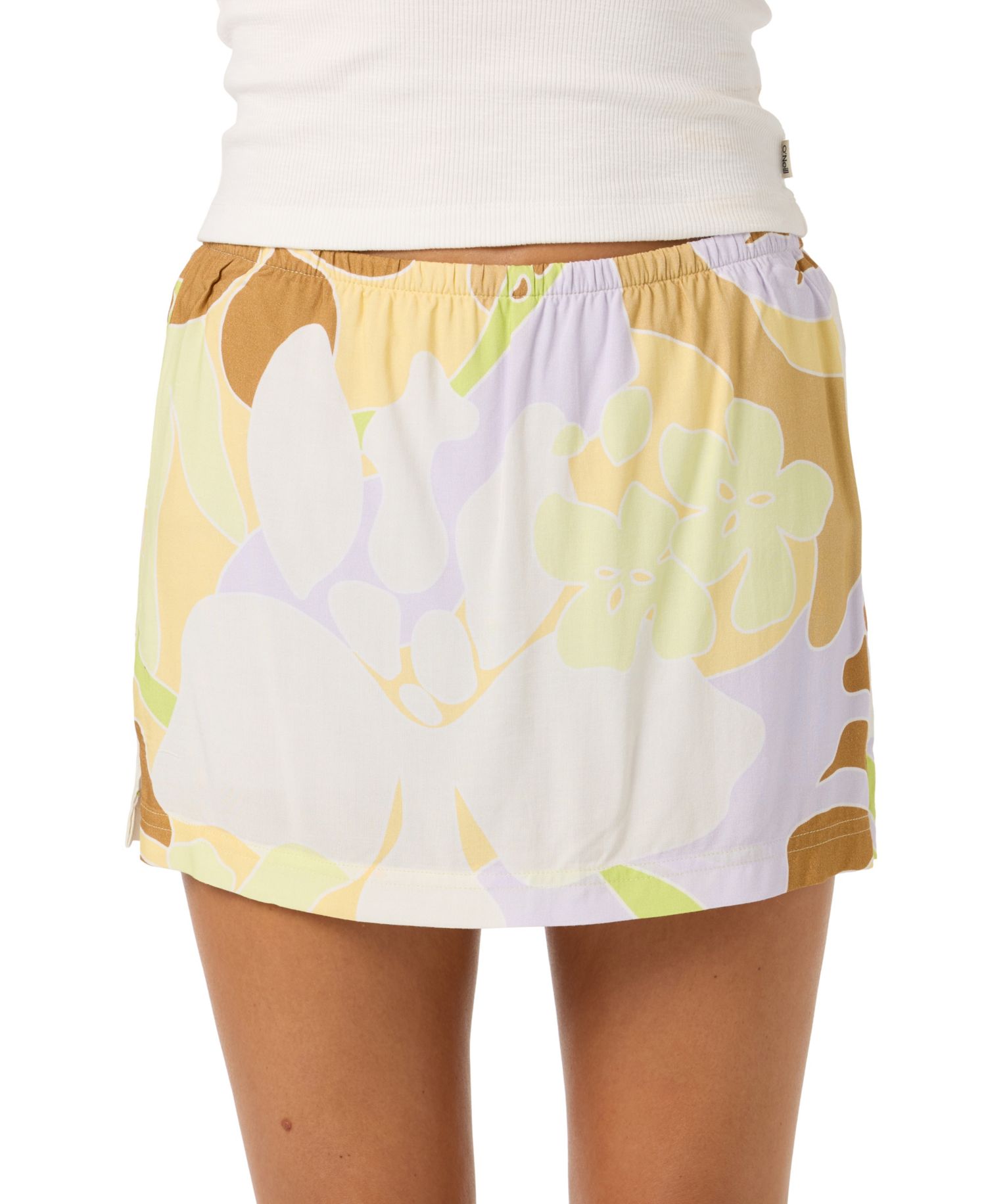 Women's Alyssa Leah Tropical-Floral Mini Skort