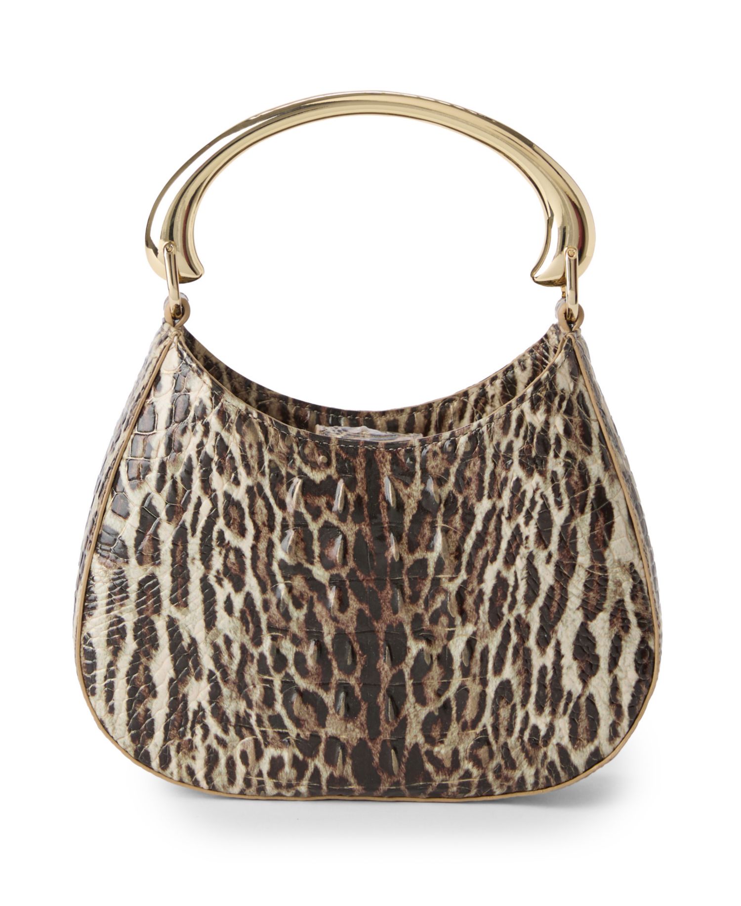 Brielle Melbourne Leather Small Satchel Bag