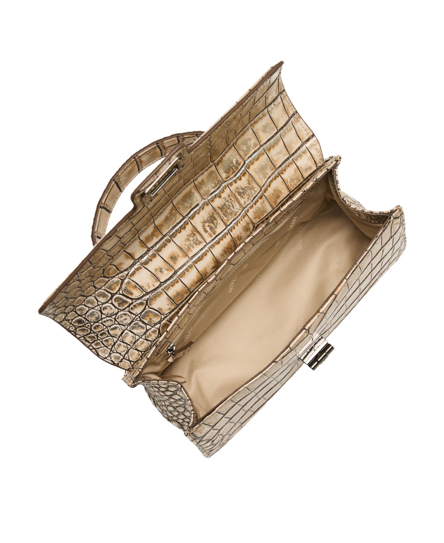 Genie Shale Leather Small Crossbody Bag