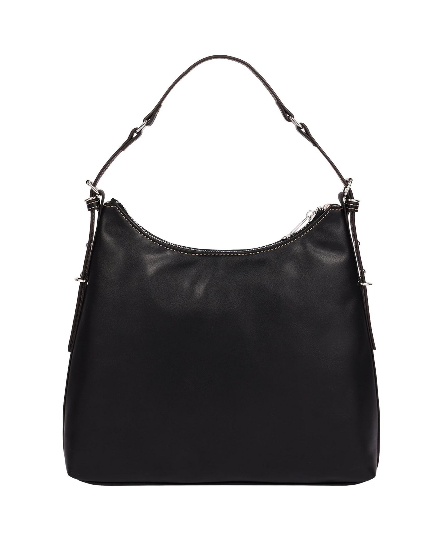 Женская сумка True Religion Triple Straps Large PU Hobo, цвет: Чёрный — фото 4