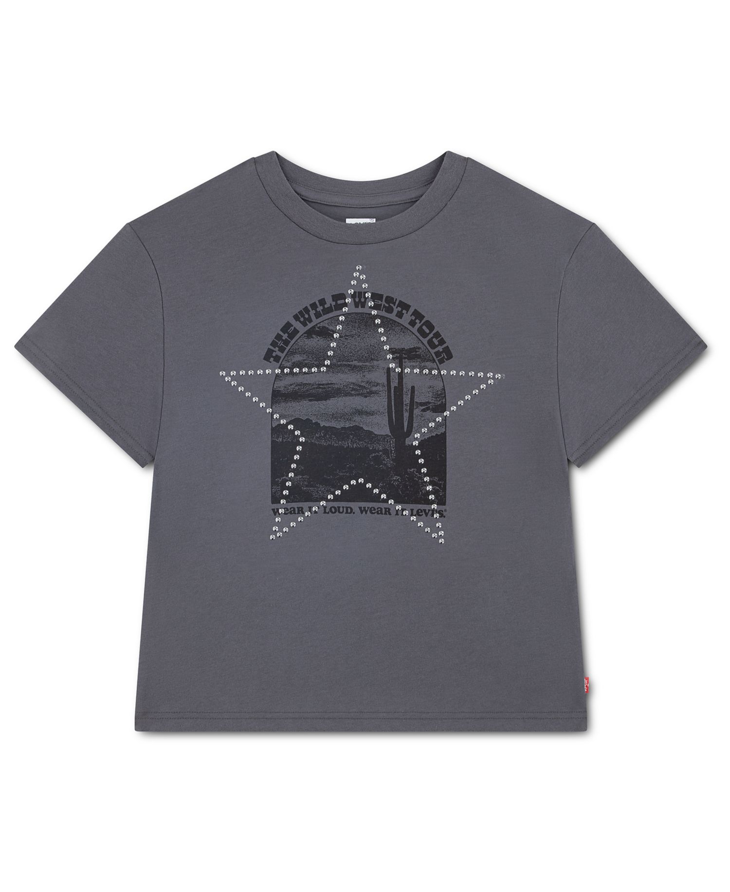 Girls' 7-16 Wild West Oversized T-Shirt