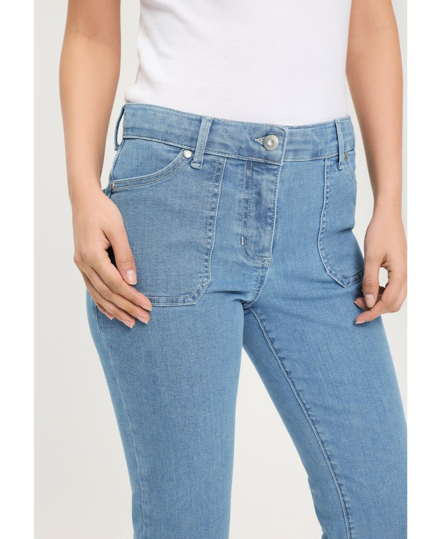 Women's Cropped Denim Jeans