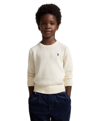 Boys' 2T-7 Crewneck Sweater