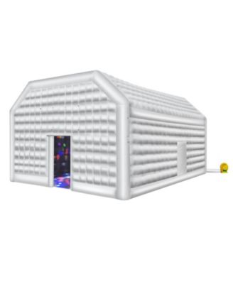 Inflatable Nightclub Party Tent with 1100W Blower, 26 x 20 x 13 Ft Event Cube