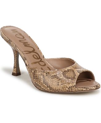 Women's Jeanie Heeled Slip-On Sandals