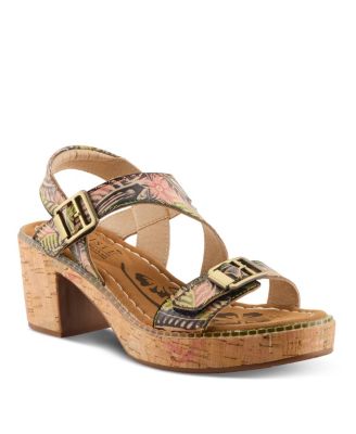 Women's Wedge Sandal with Cushioned Insole