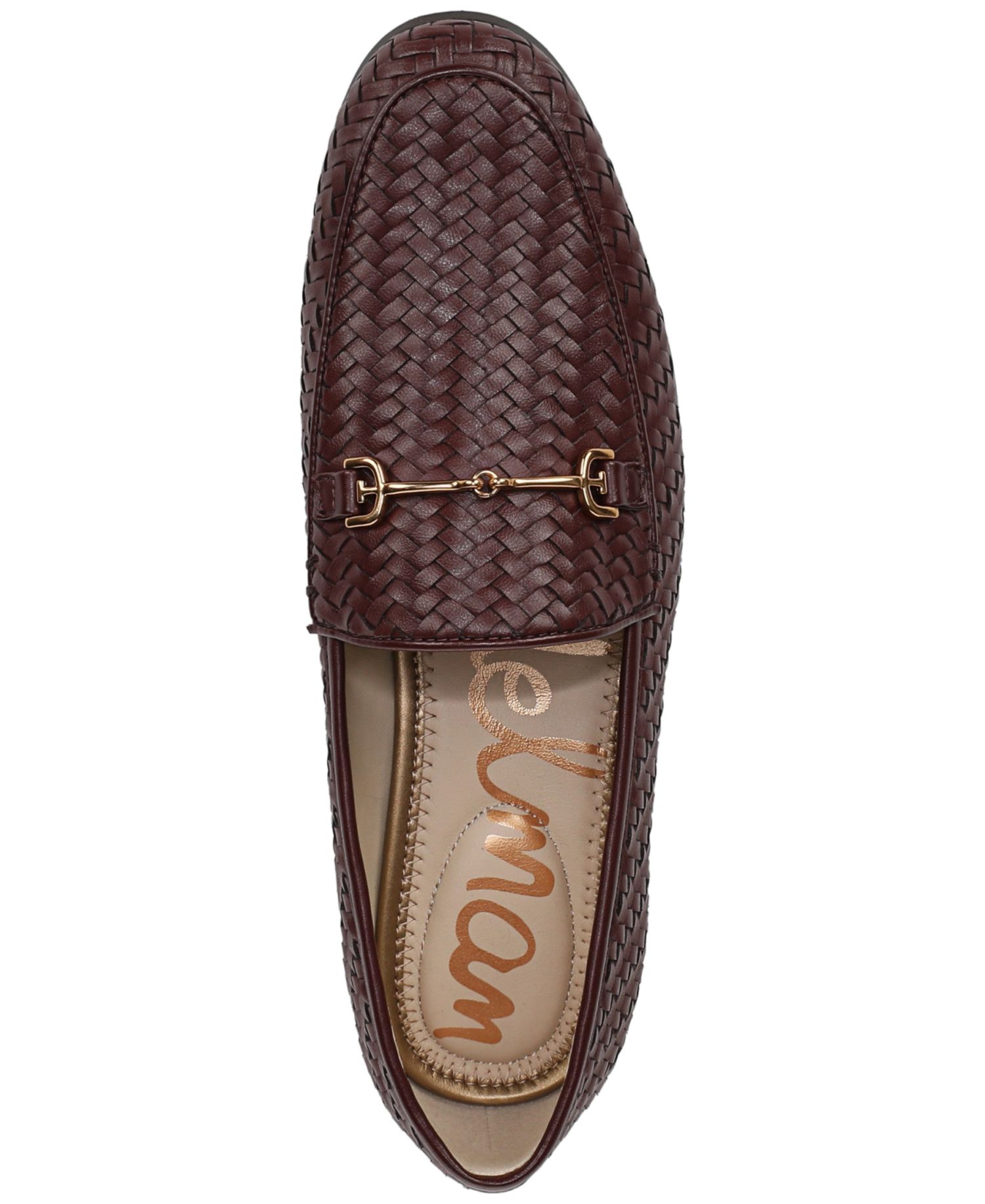 Women's Loraine Weave Bit Almond Toe Loafers