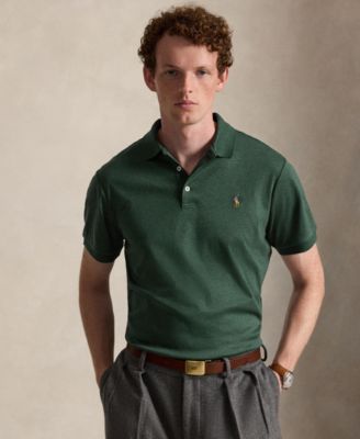 Men’s Slim-Fit Soft Cotton Polo Shirt