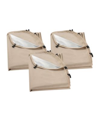 Sun Shade Sail Canopy Covers, Pack of 3 for 10 x 9.2 ft Screen House
