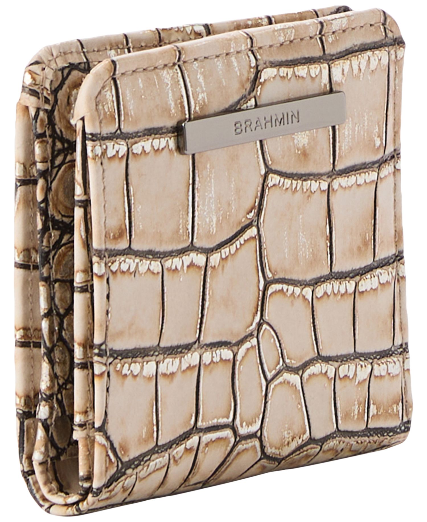 Jane Leather Fossilized Shale Wallet