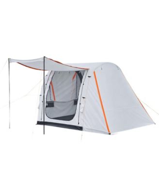 Inflatable SUV Tailgate Tent, 8 x 6.7 ft Waterproof PU2000mm Tent with Awning and Air Pump