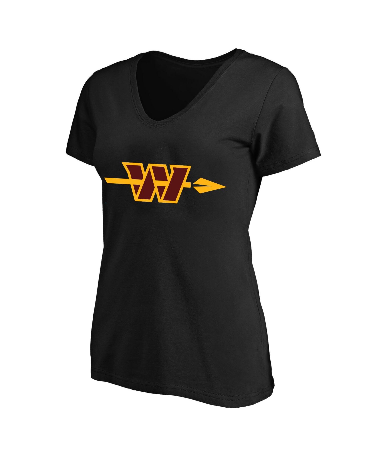 Plus Size Jayden Daniels Washington Commanders V-Neck Short-Sleeve Cotton T-Shirt