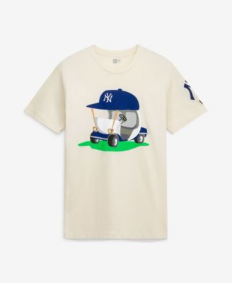 Men's Natural New York Yankees Golf Mascot T-Shirt