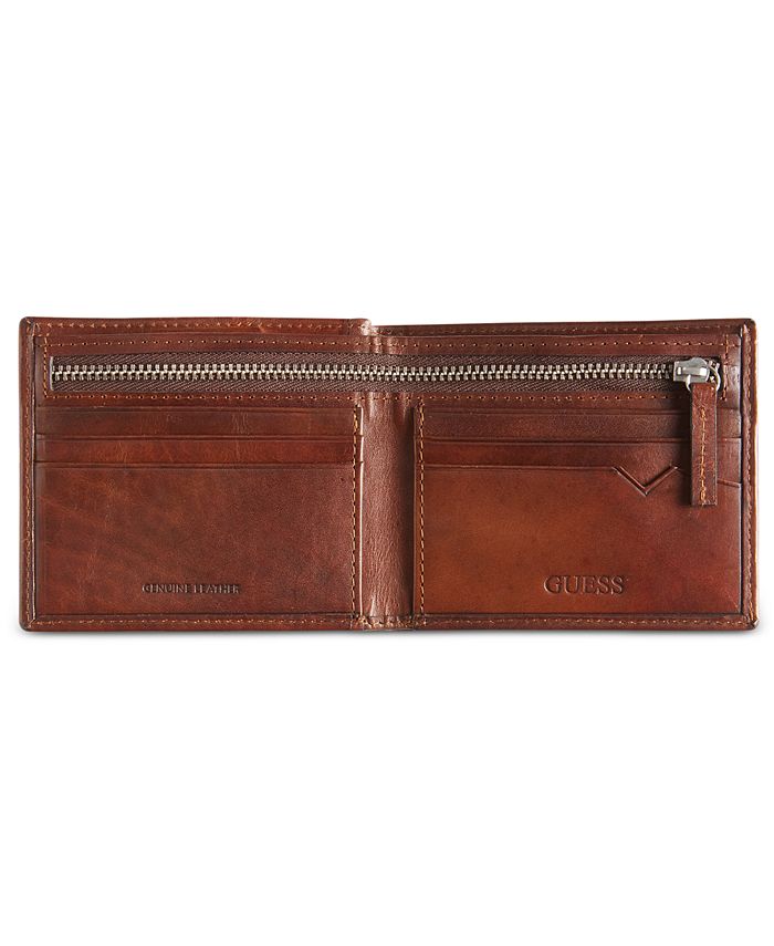 GUESS Men's Leather Wallet Macy's