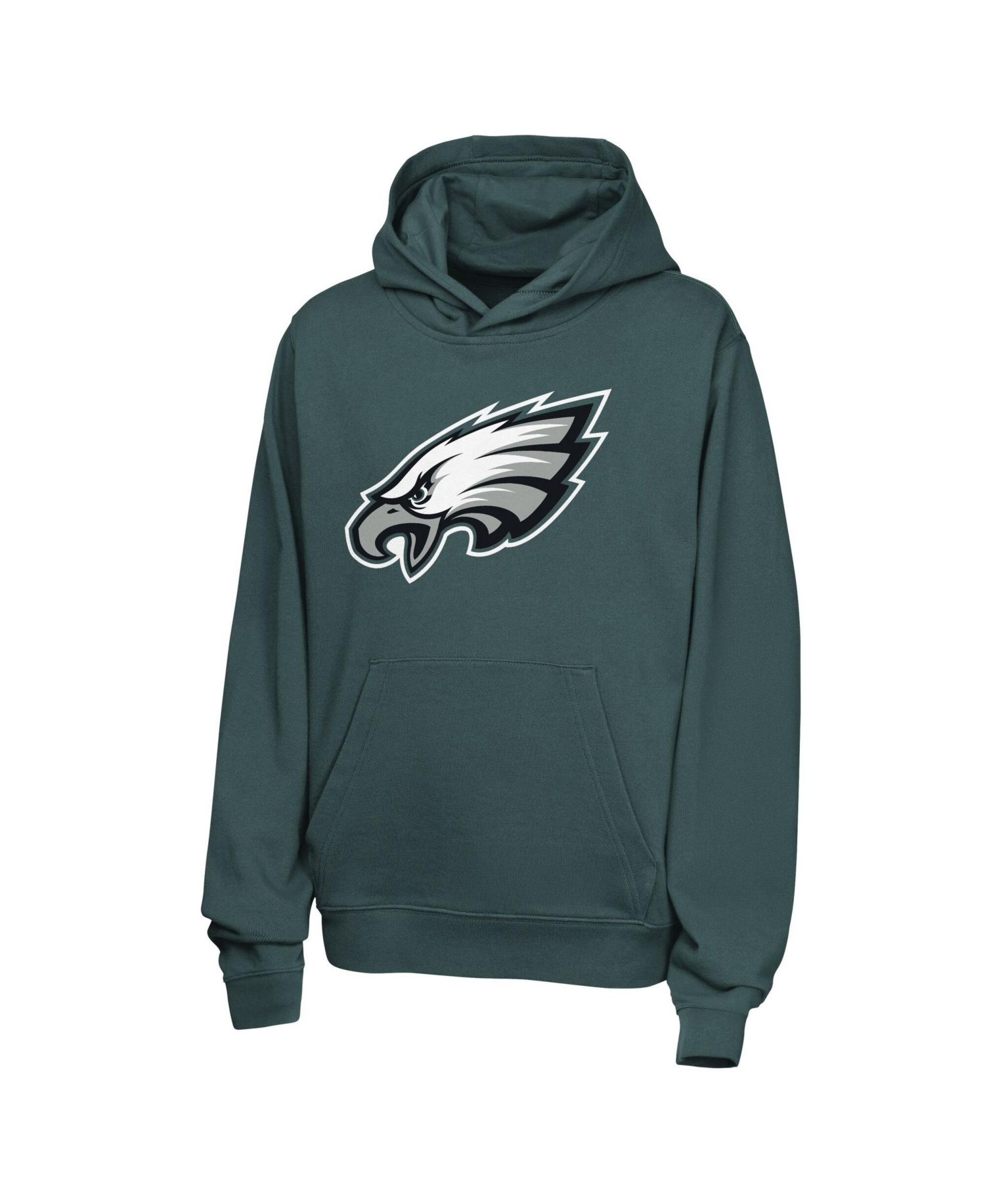 Big Boys and Girls Jalen Hurts Midnight Green Philadelphia Eagles Name & Number Club Fleece Hoodie