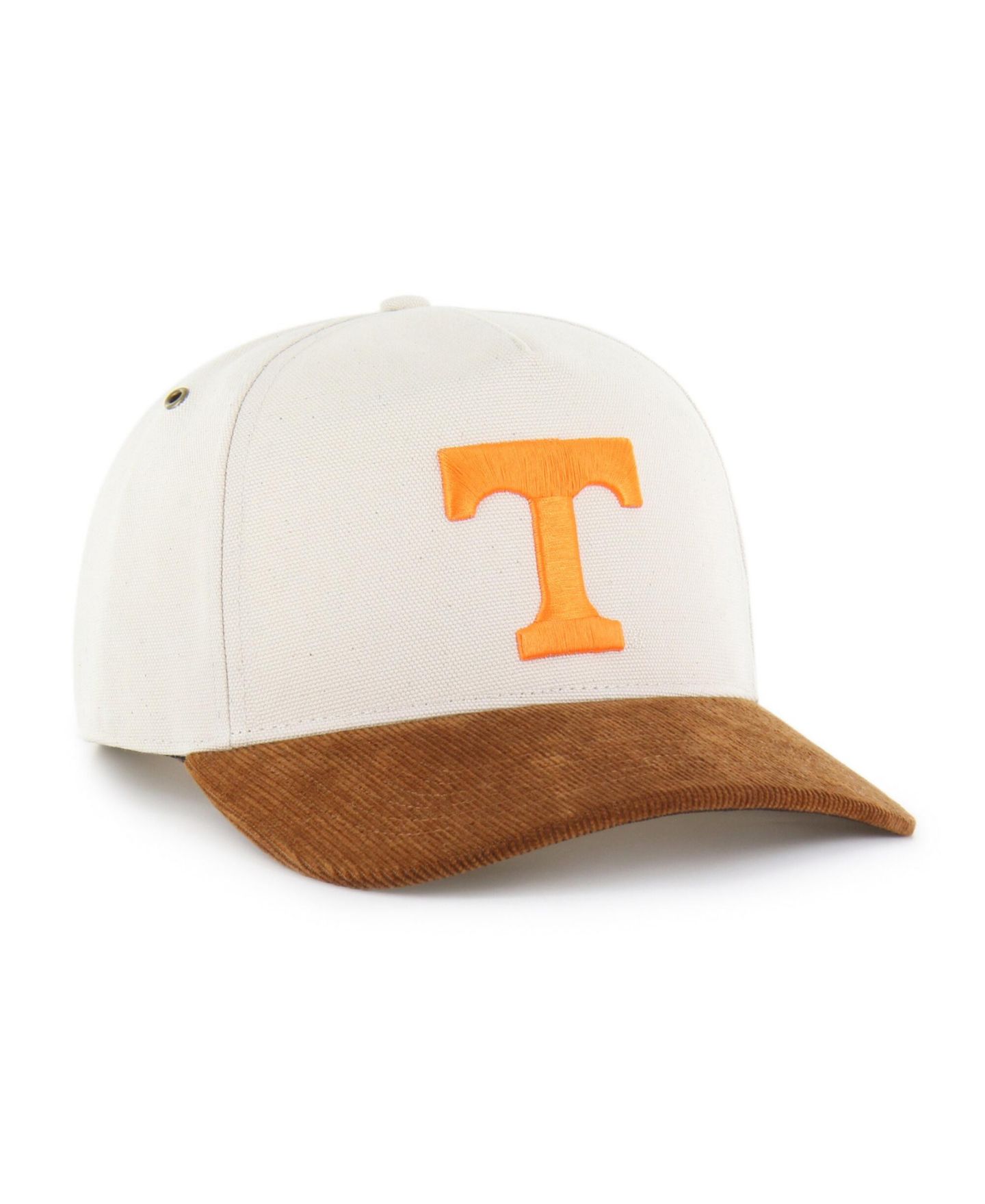 Мужская кепка Carhartt x '47 Natural/Brown Tennessee Volunteers Undyed Relaxed Hitch Adjustable Hat — фото 4