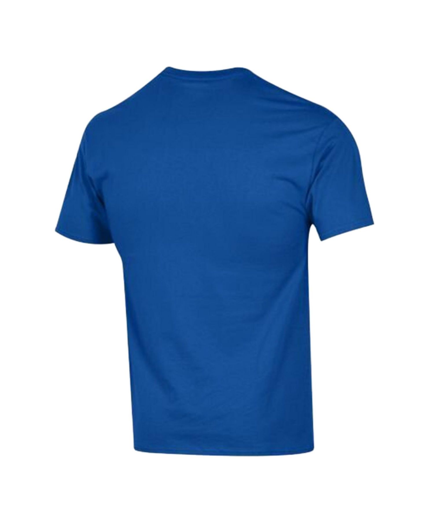 Men's Royal Denver Broncos Arch Over Logo T-Shirt