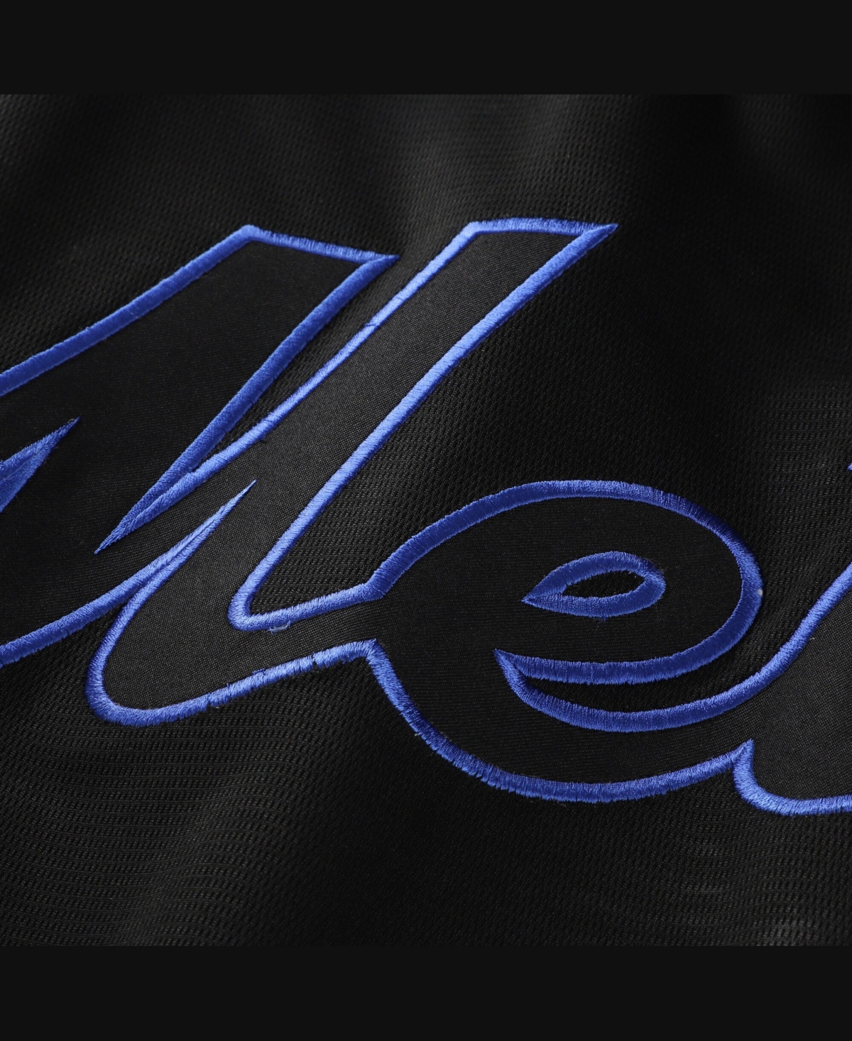 Fanatics Men's Black New York Mets Big Tall Pop Texture V-Neck T-Shirt