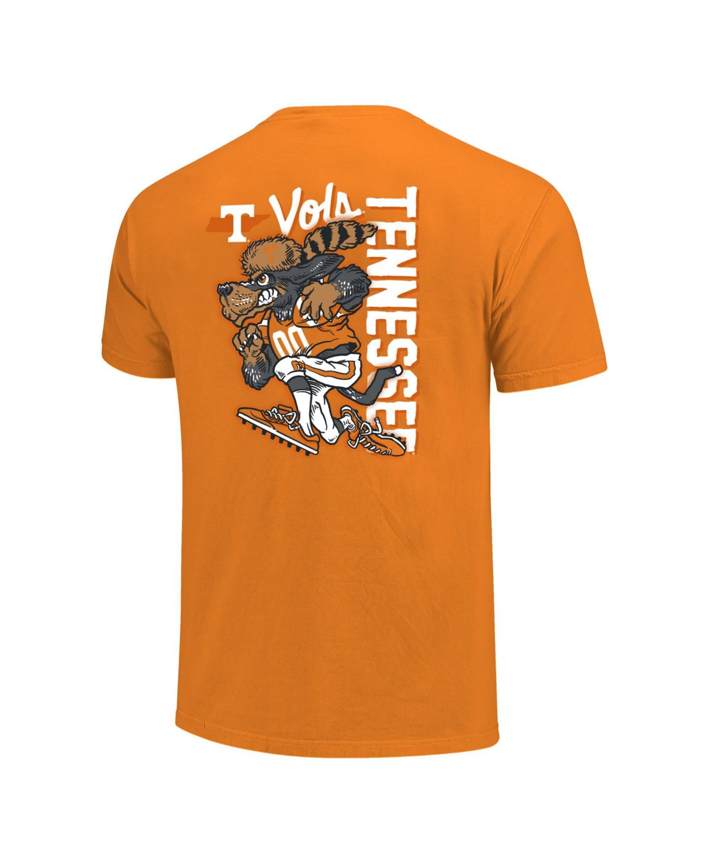 Мужская футболка Image One Tennessee Orange Tennessee Volunteers Sketched Mascot Comfort Colors — фото 2