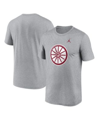Men's Heather Gray Oklahoma Sooners Primetime Legend Alternate Logo T-Shirt