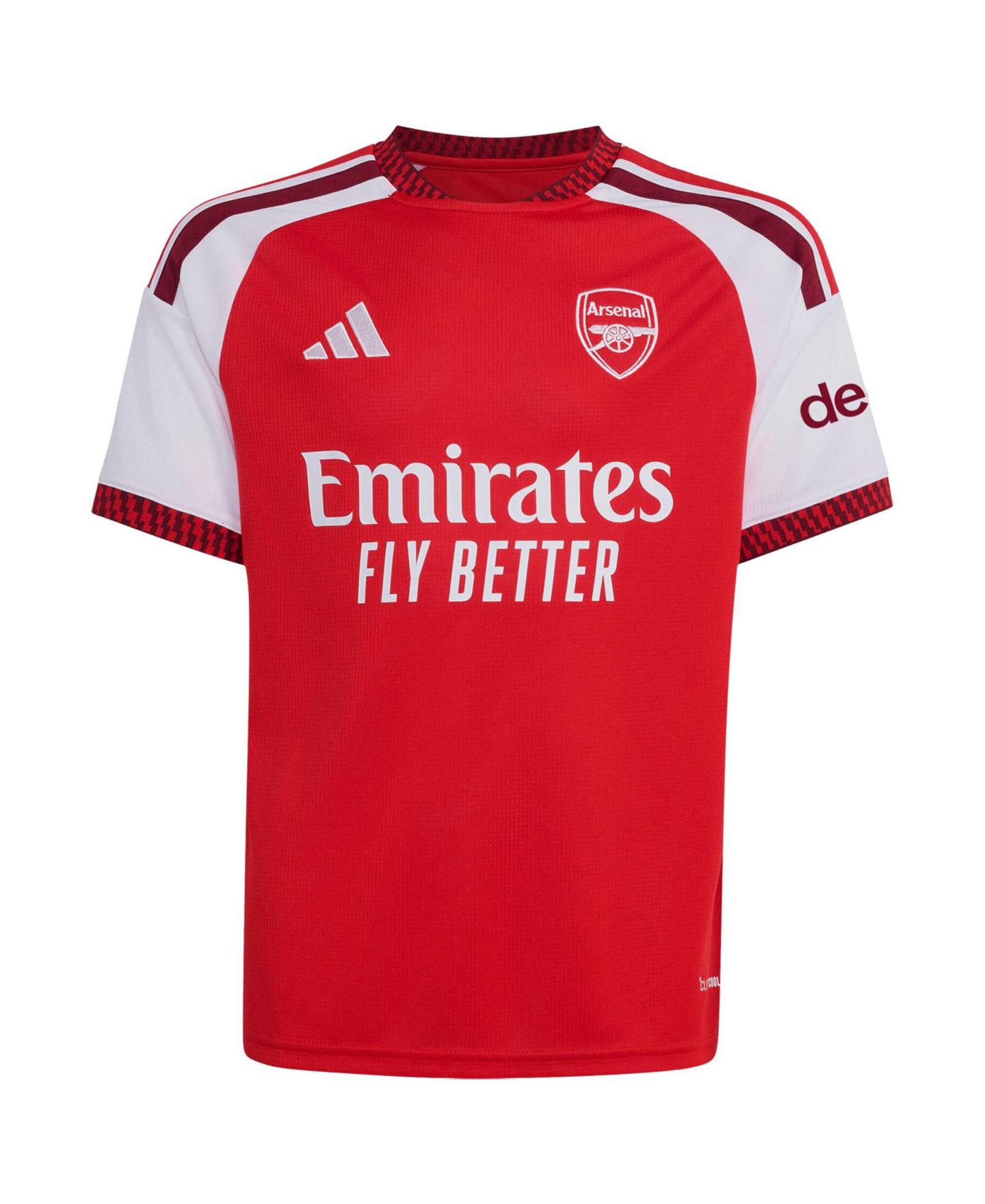 Детское джерси adidas Big Boys and Girls Eberechi Eze Red Arsenal 2026/27 Home Replica Jersey — фото 3