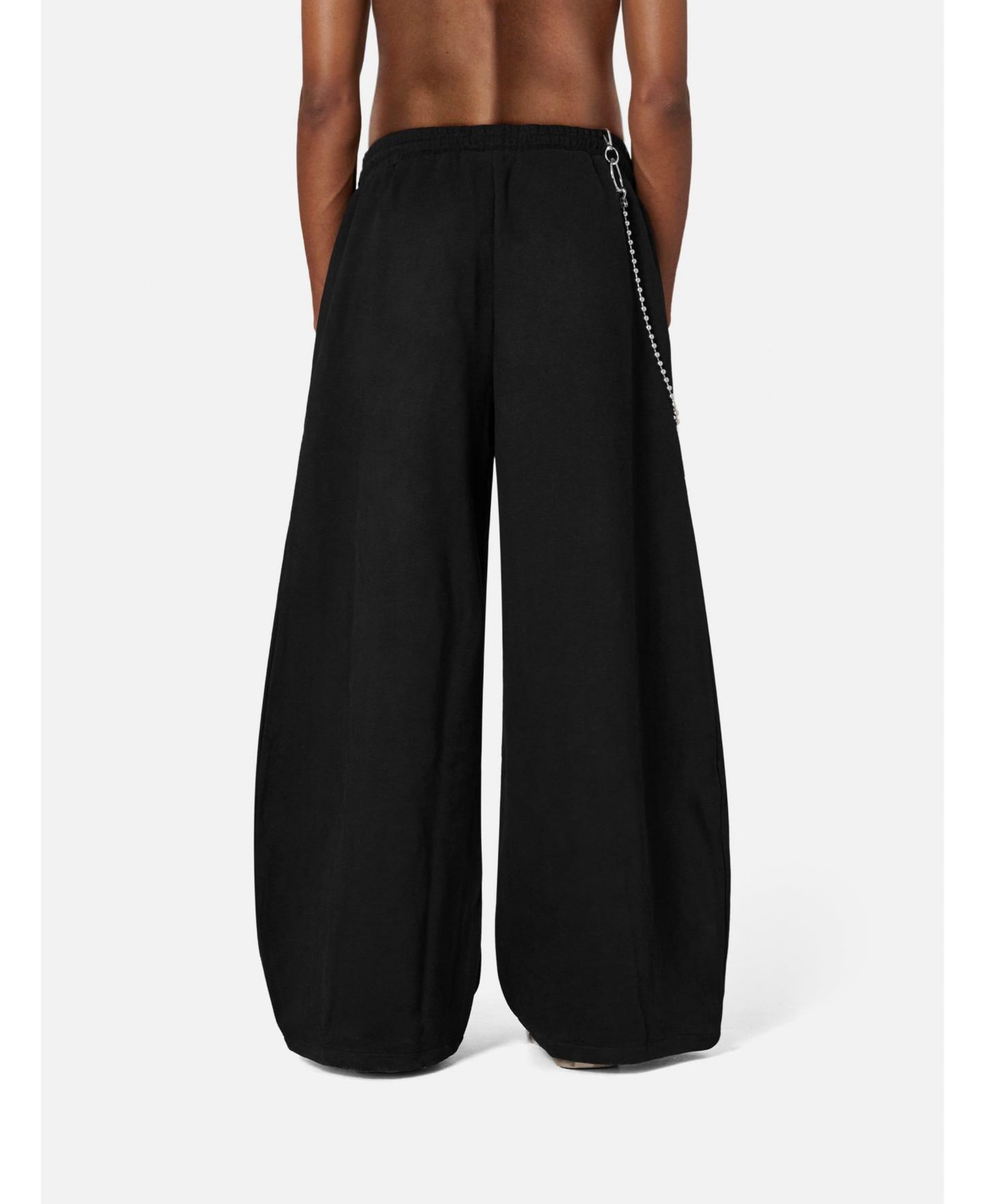 Мужские брюки AELFRIC EDEN Super Baggy Barrel Sweatpants, цвет: Чёрный — фото 2