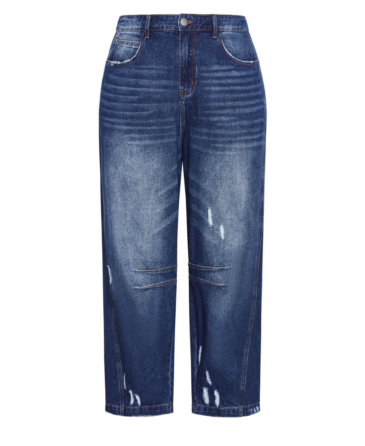 Women's Plus Size Harley Fit Bea Barrel Leg Jean