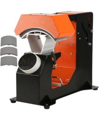 3-in- 1 Automatic Hat Heat Press with 3 Interchangeable Platens